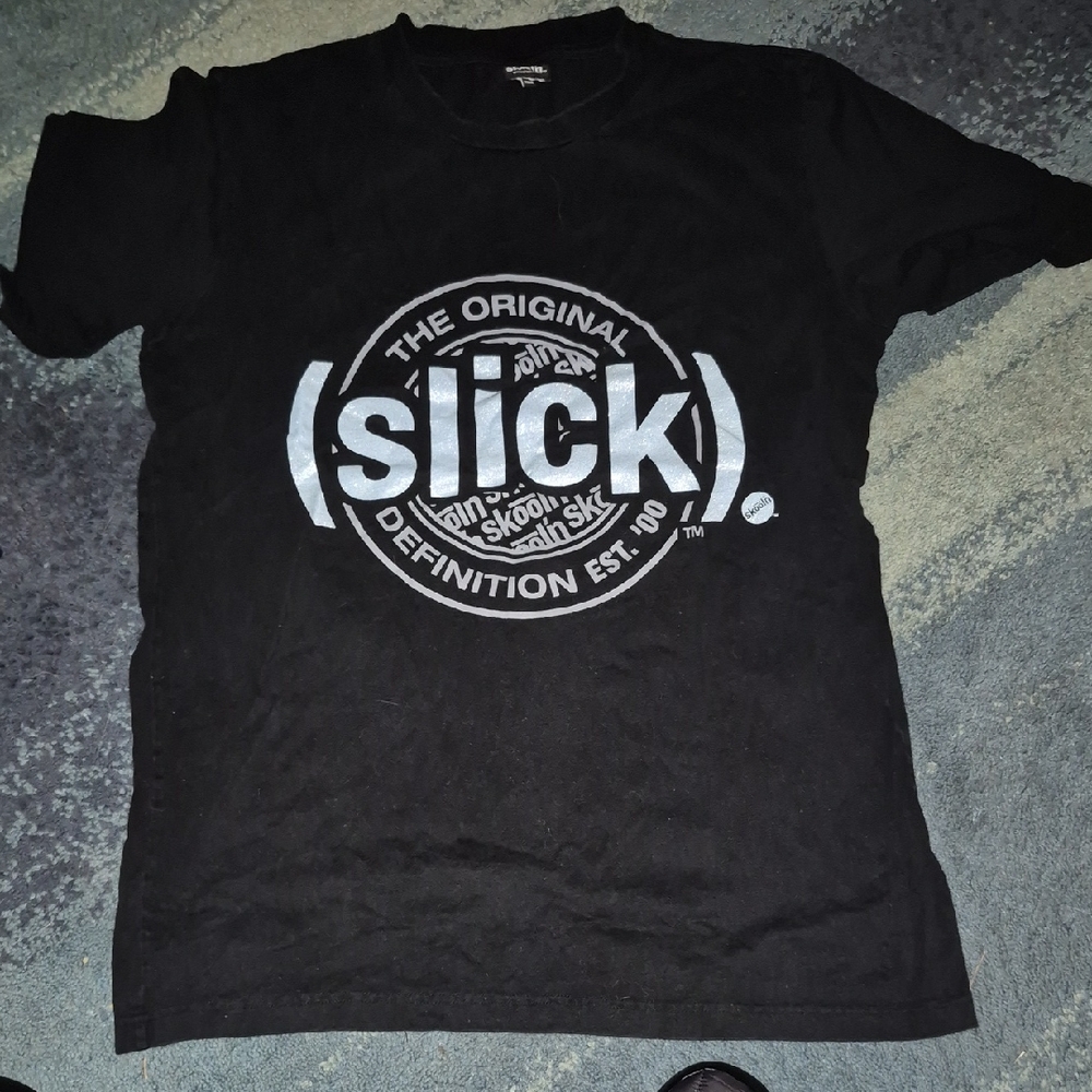 Skoolin Black Graphic T-Shirt Xxxl(fits Like An Xl)